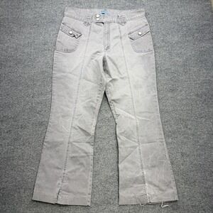 Apollo Jeans‎ Women's Size 19/20 Gray Y2K Flares